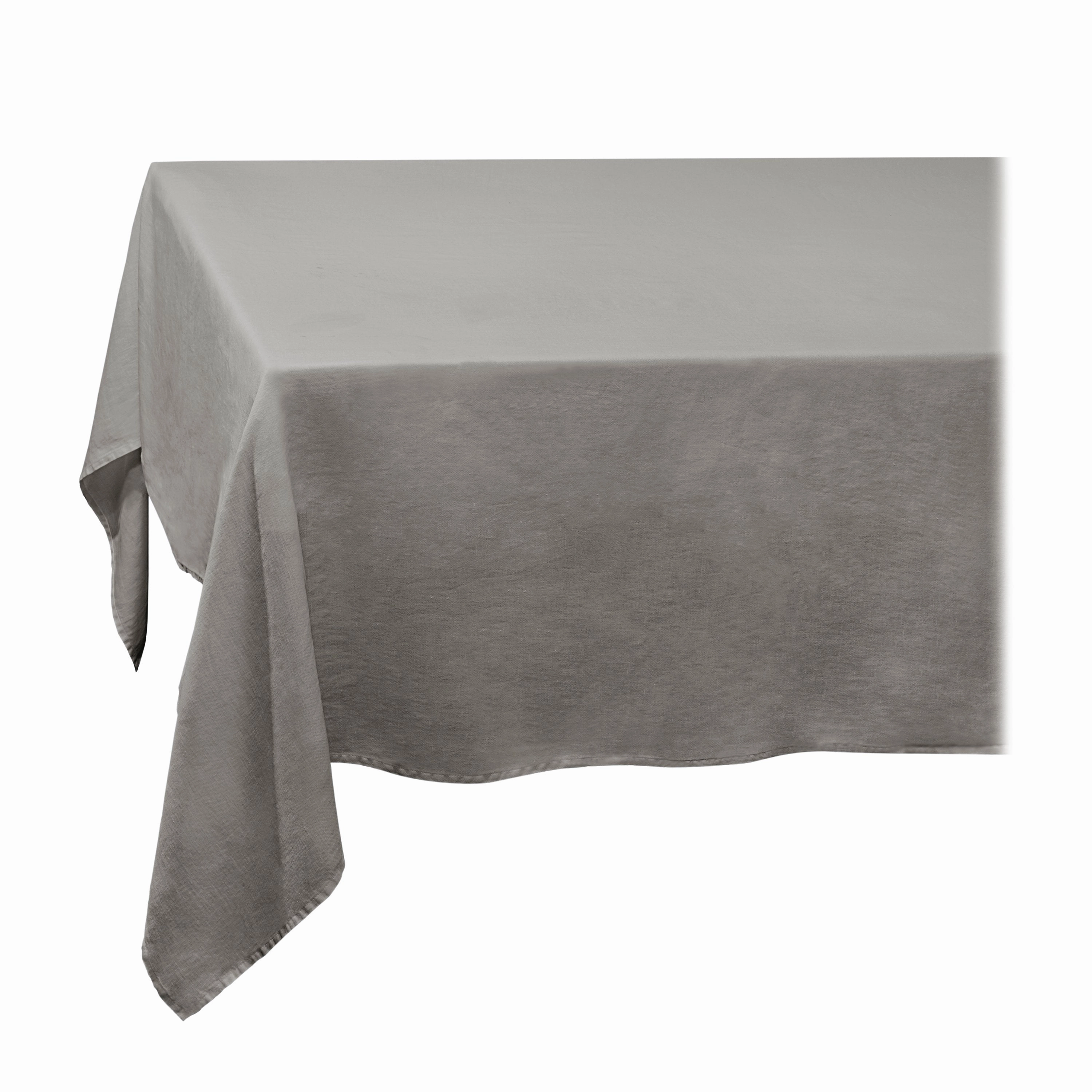 Linen Sateen Tablecloth - Greynordic style desktop ornaments