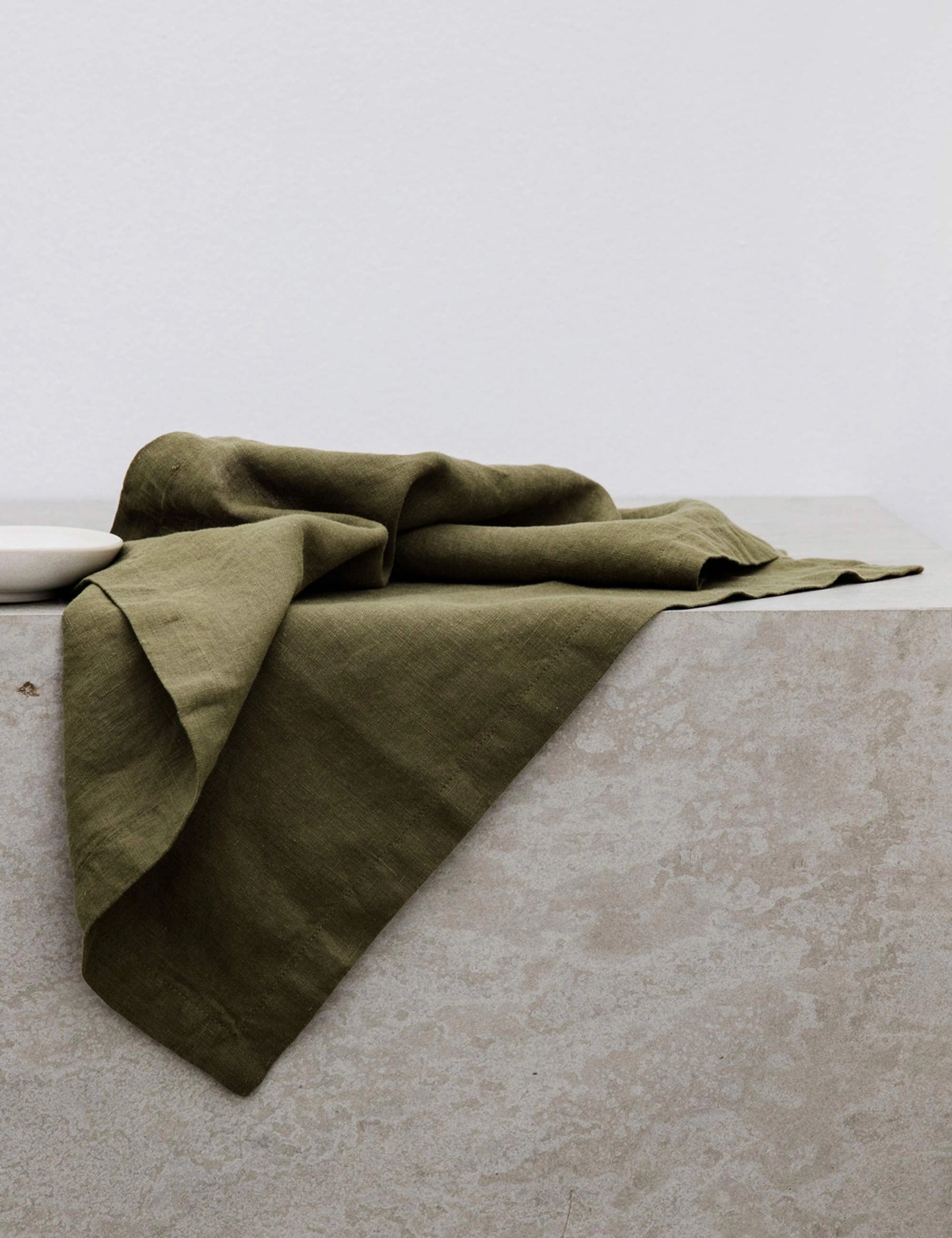 Linen Table Napkins (Set of 4) by Cultiveroutdoor wrought iron plant stand