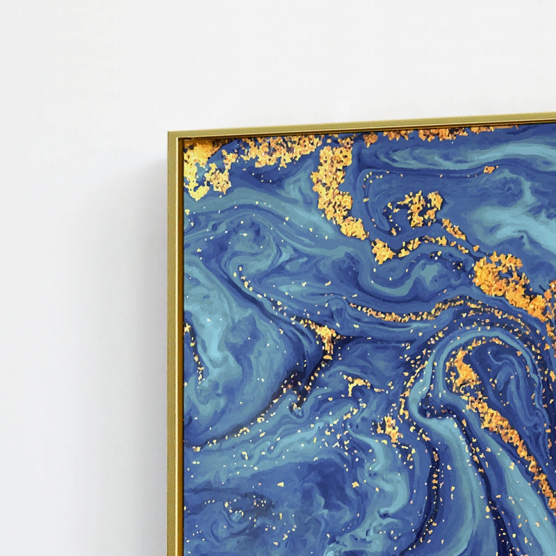 Liquid Pouring Wall Art With Frame