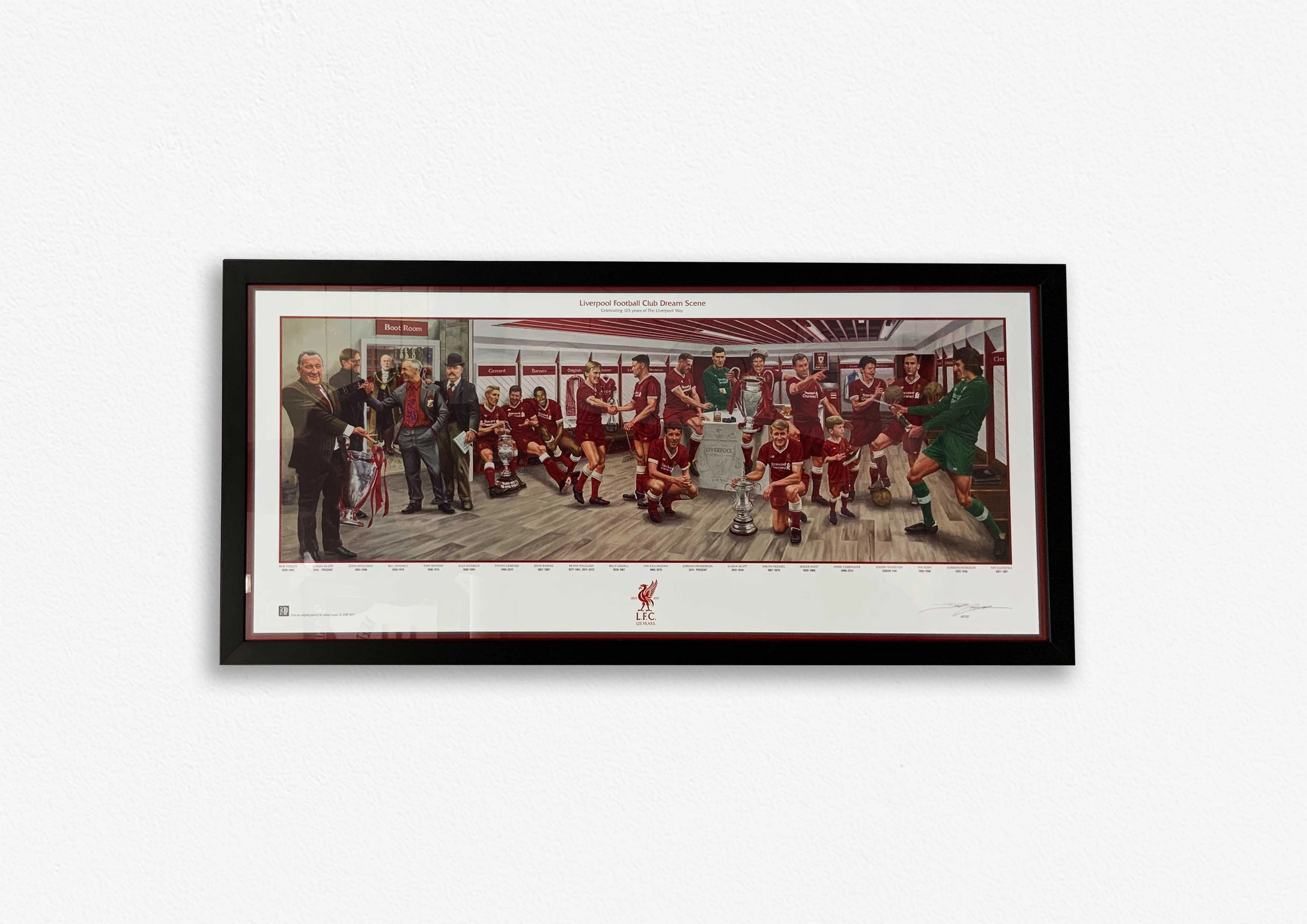 LIVERPOOL FC DREAM SCENE - FRAMEDhandmade souvenirs