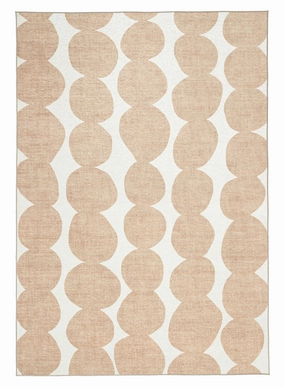 Loannis Beige Ivory Indoor Outdoor Washable Rugmodern color block patchwork rug
