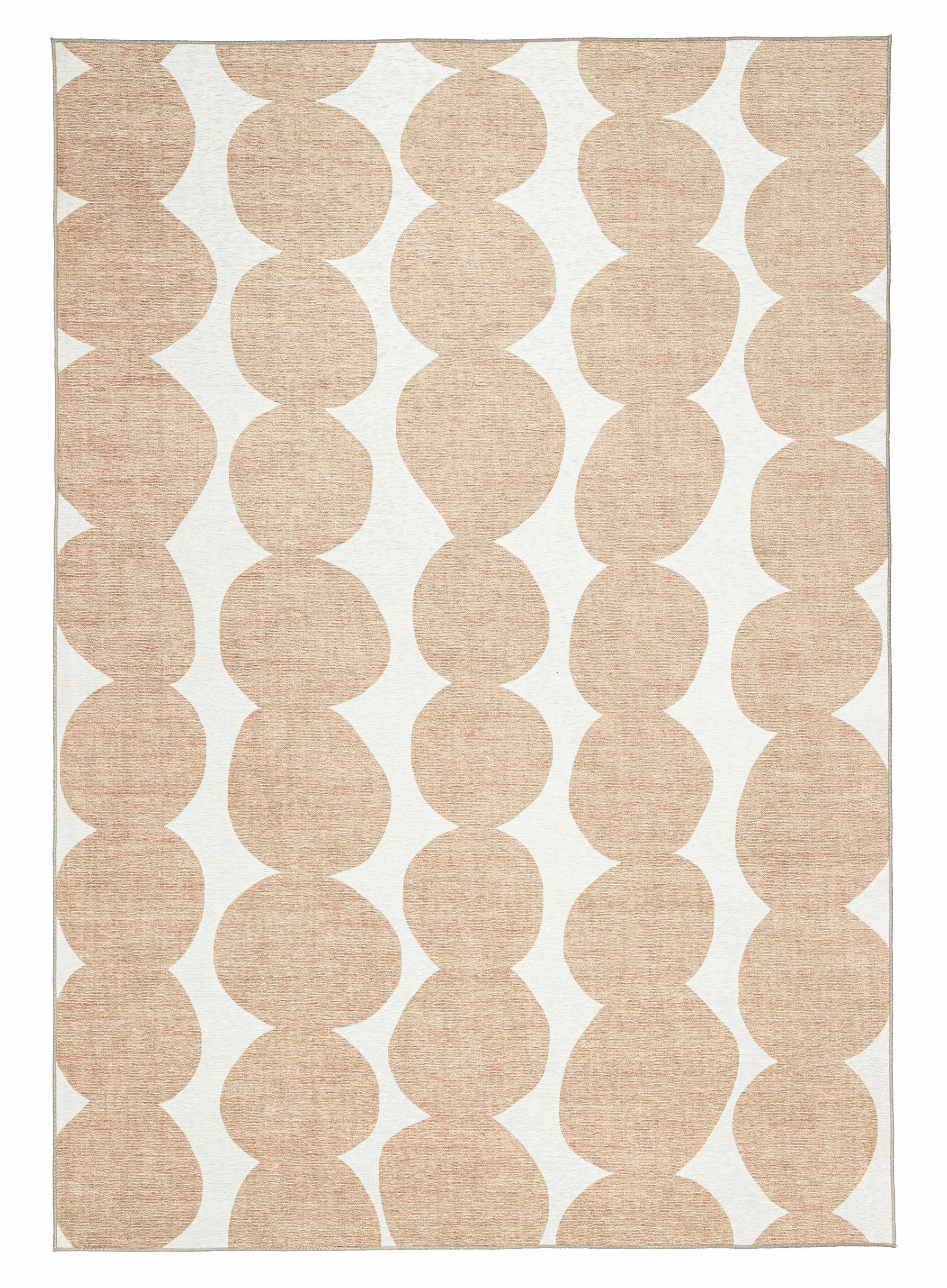 Loannis Beige Ivory Indoor Outdoor Washable Rugmodern color block patchwork rug