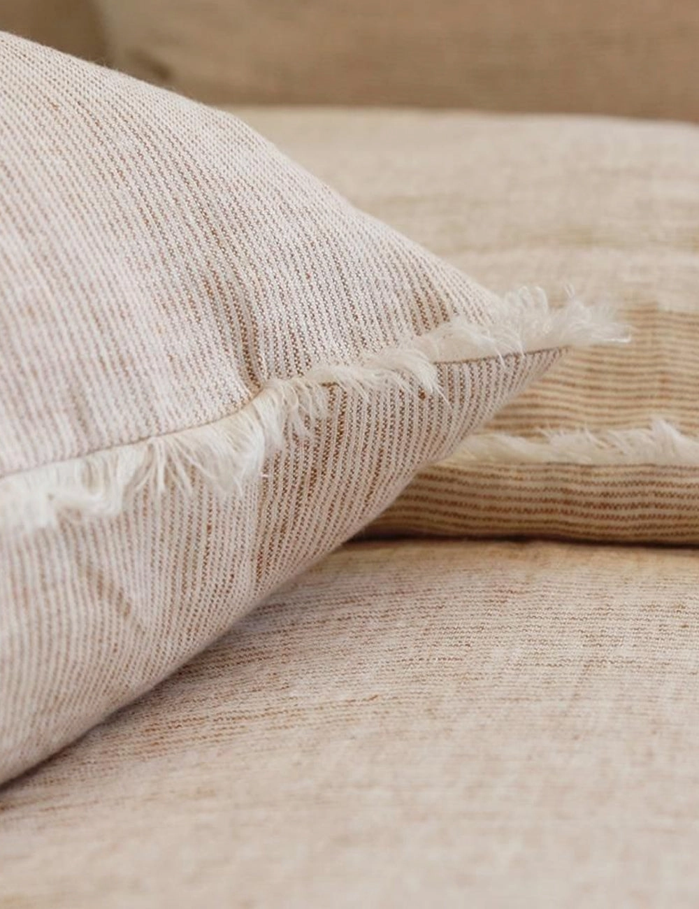 Logan Linen Pillow by Pom Pom at Home