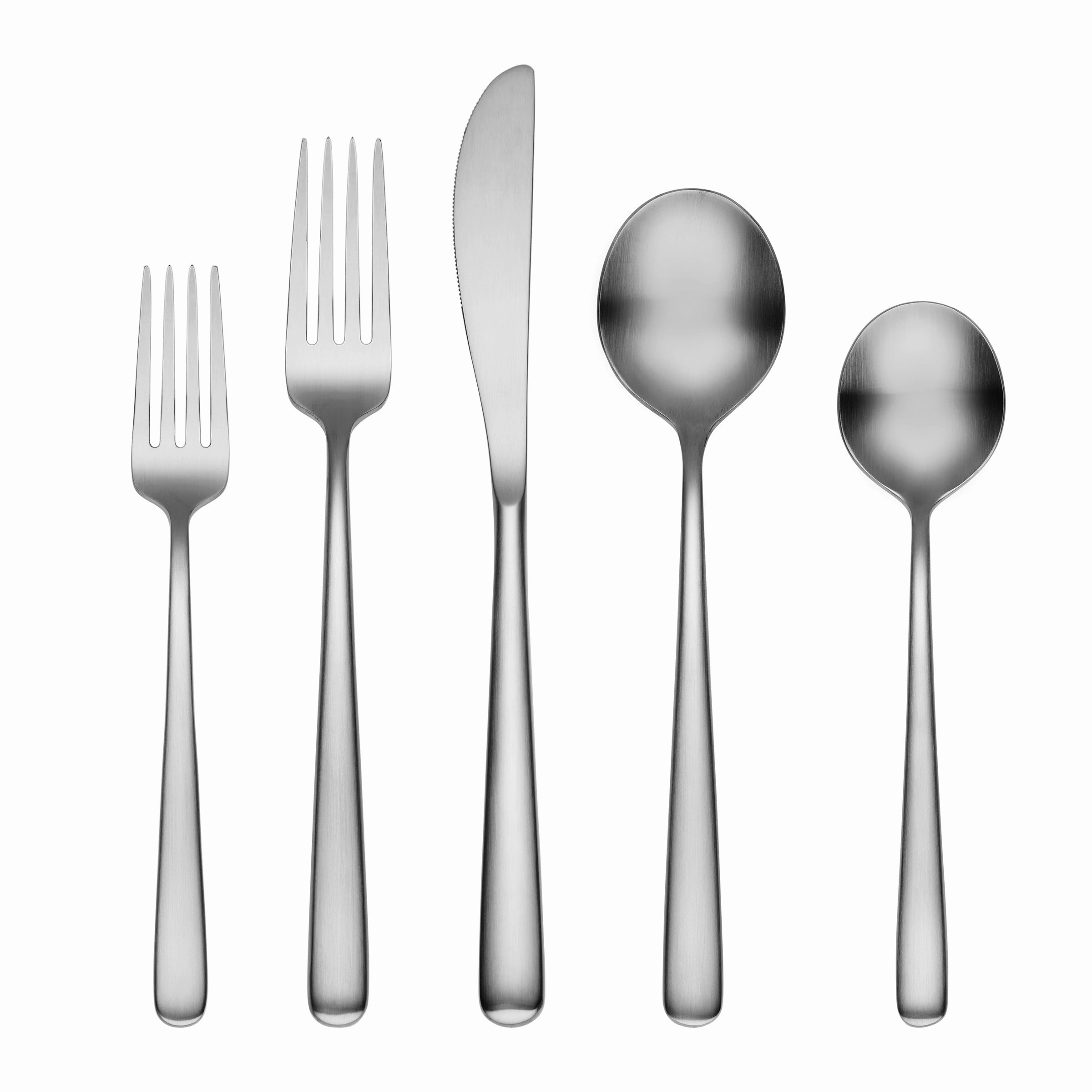 Lorenn Satin 20 Piece Flatware Seteco-friendly bamboo fiber tableware set 