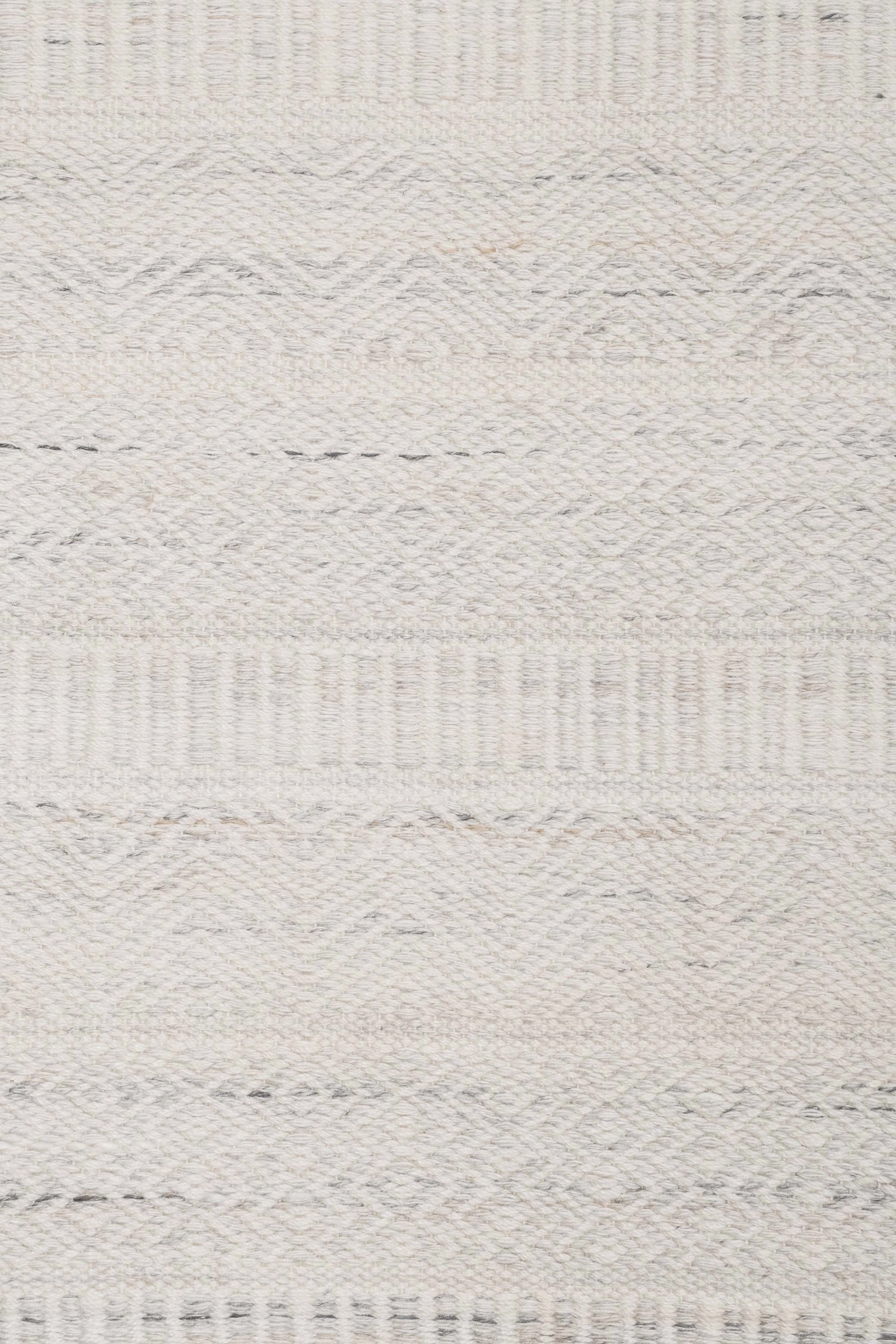 Loretta Cream and Grey Indoor Outdoor PET Rug