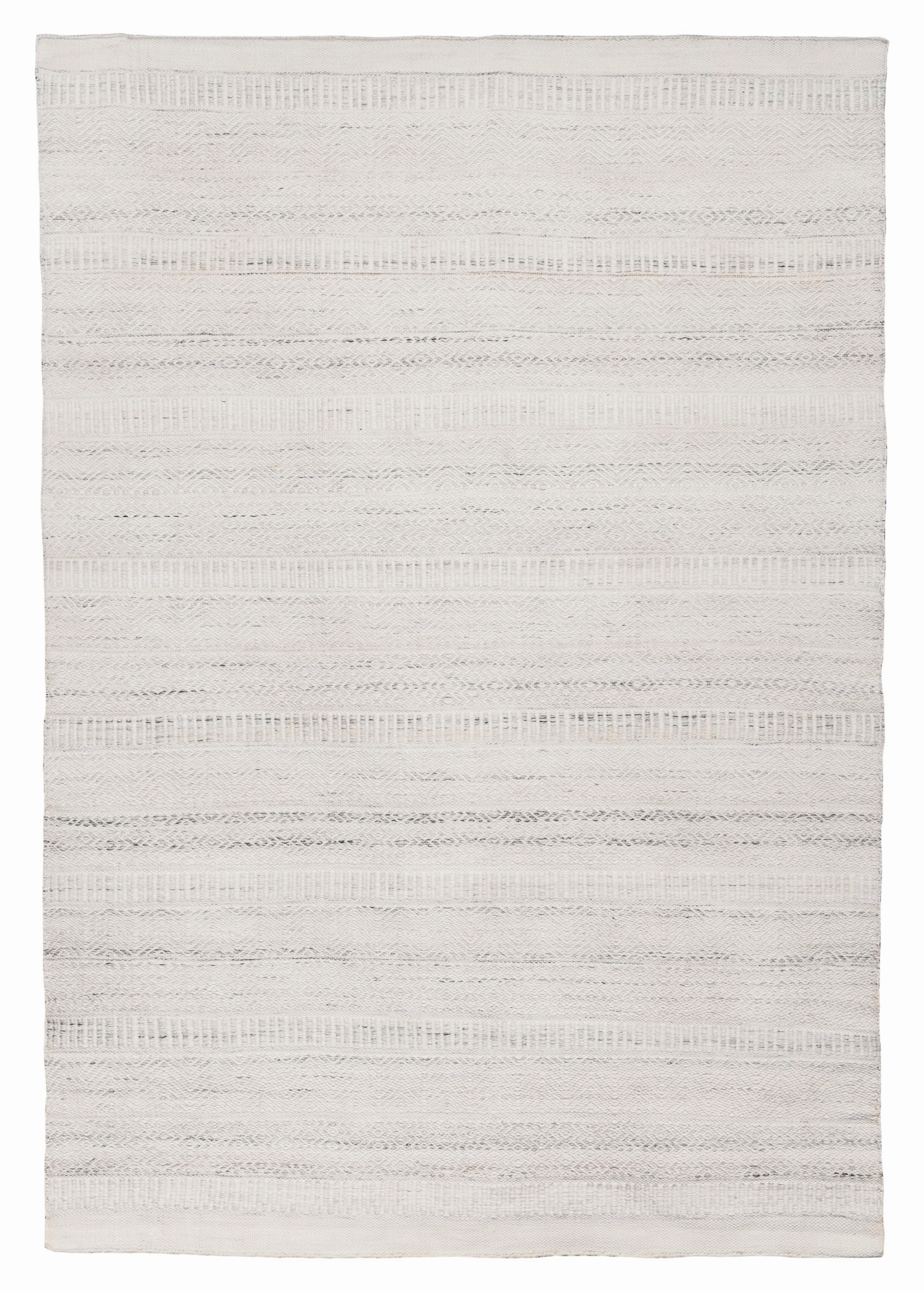Loretta Cream and Grey Indoor Outdoor PET Rugmodern color block patchwork rug