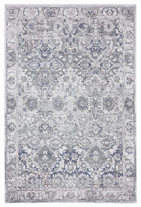 Lorna Grey Blue and Ivory Transitional Distressed Motif Rug *NO RETURNS UNLESS FAULTYmodern color block patchwork rug