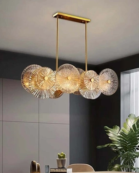 Lotus Leaves LED Chand Chandeliermodern wall lamp,smart wall lamp