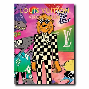Louis Vuitton Virgil Abloh (Classic Cartoon)home decoration ,modern home decor 