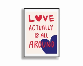 Love Actually Is All Around 2nordic style wall decor