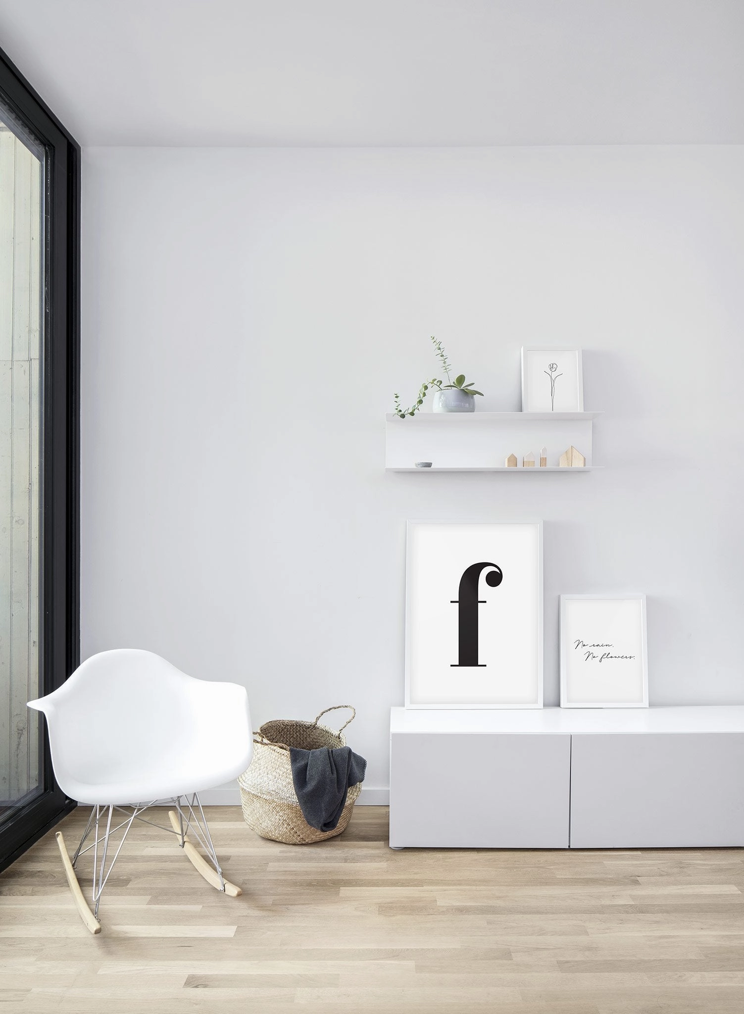 Lowercase Letter F, Poster