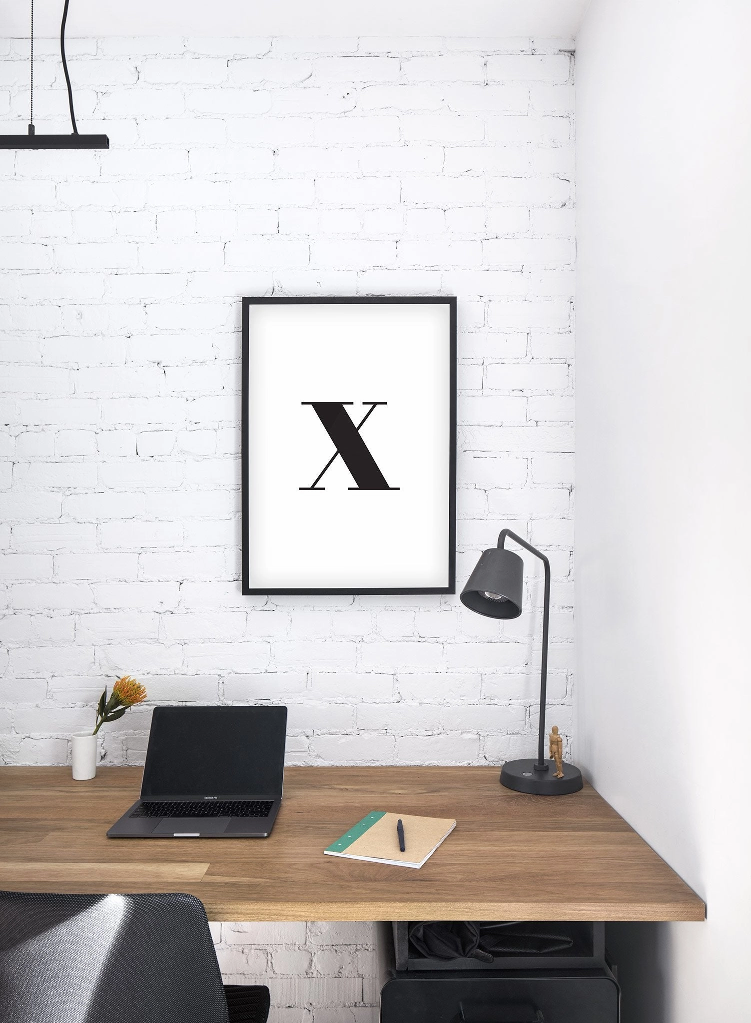 Lowercase Letter X, Poster