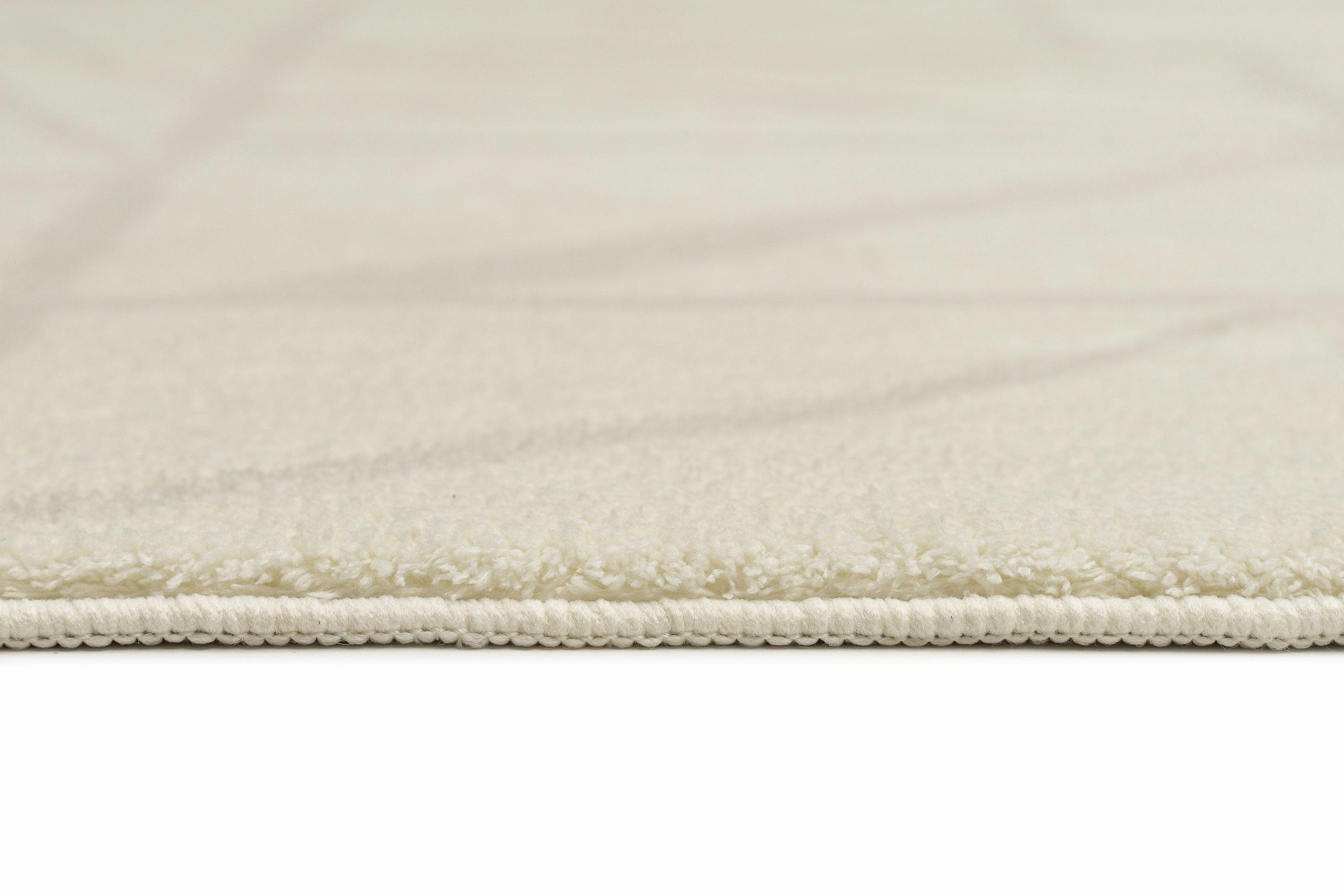 Luca Grey Cream Geometric Washable Rug
