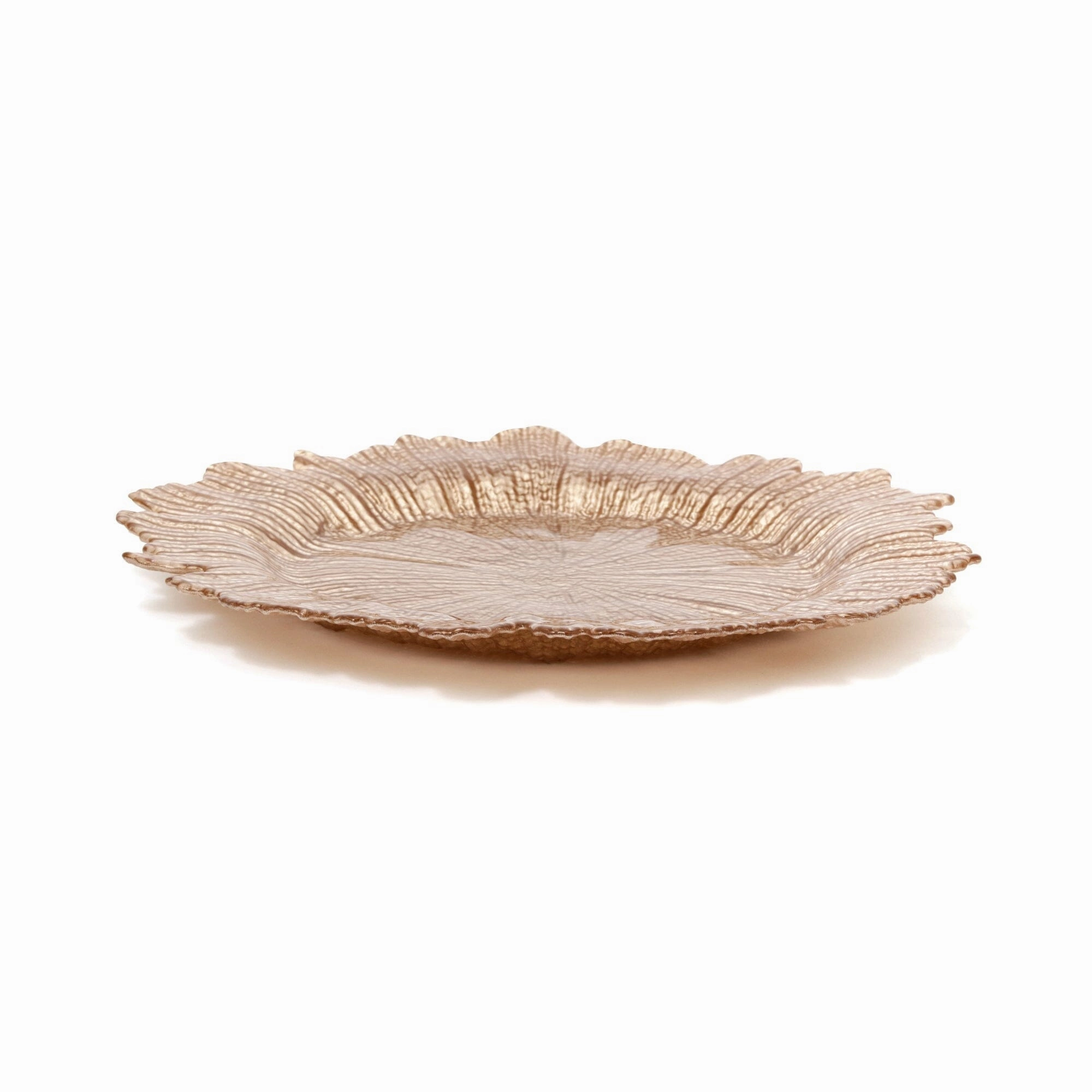 Luce Glass Plate L Copper