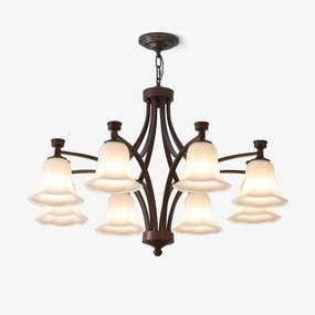 Lucian Bell Chandelierrustic chandelier,bedroom chandelier 