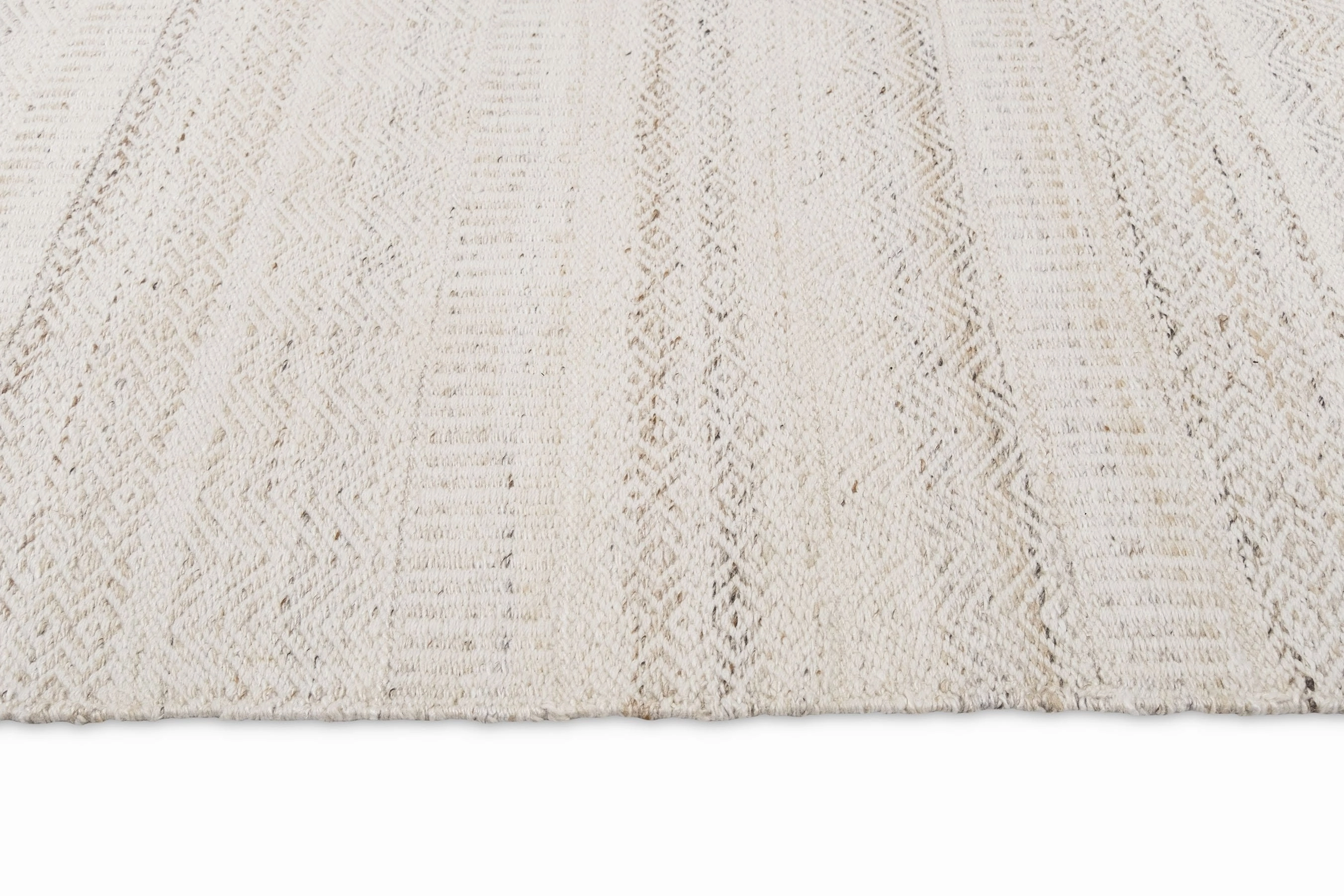 Lucinda Cream and Beige Indoor Outdoor PET Rug *NO RETURNS UNLESS FAULTY