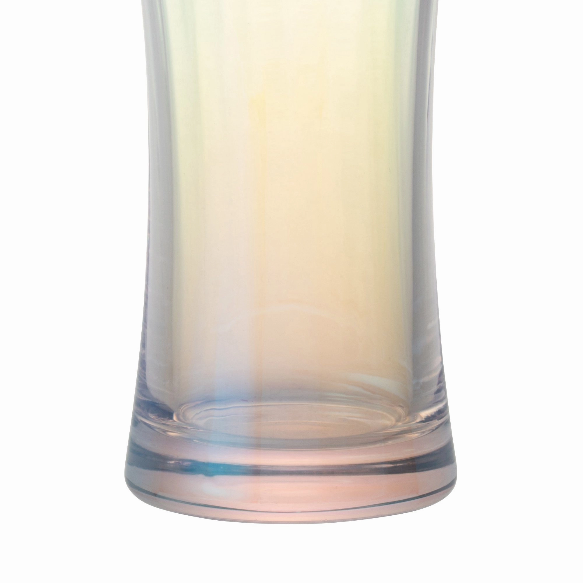 Luster Flower Vase Medium Clear