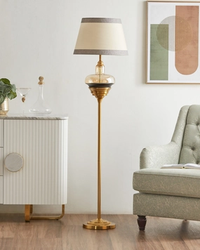 Luxe Arterior Glass Floor Lampmodern wall lamp,smart wall lamp