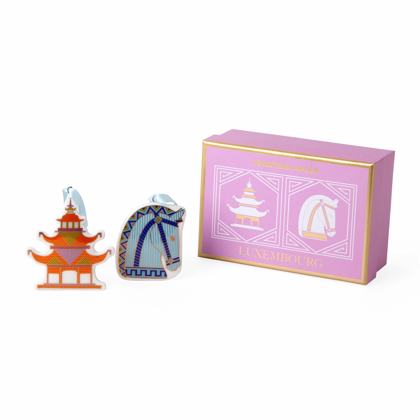 Luxembourg Ornament Sethandmade ceramic dinnerware set