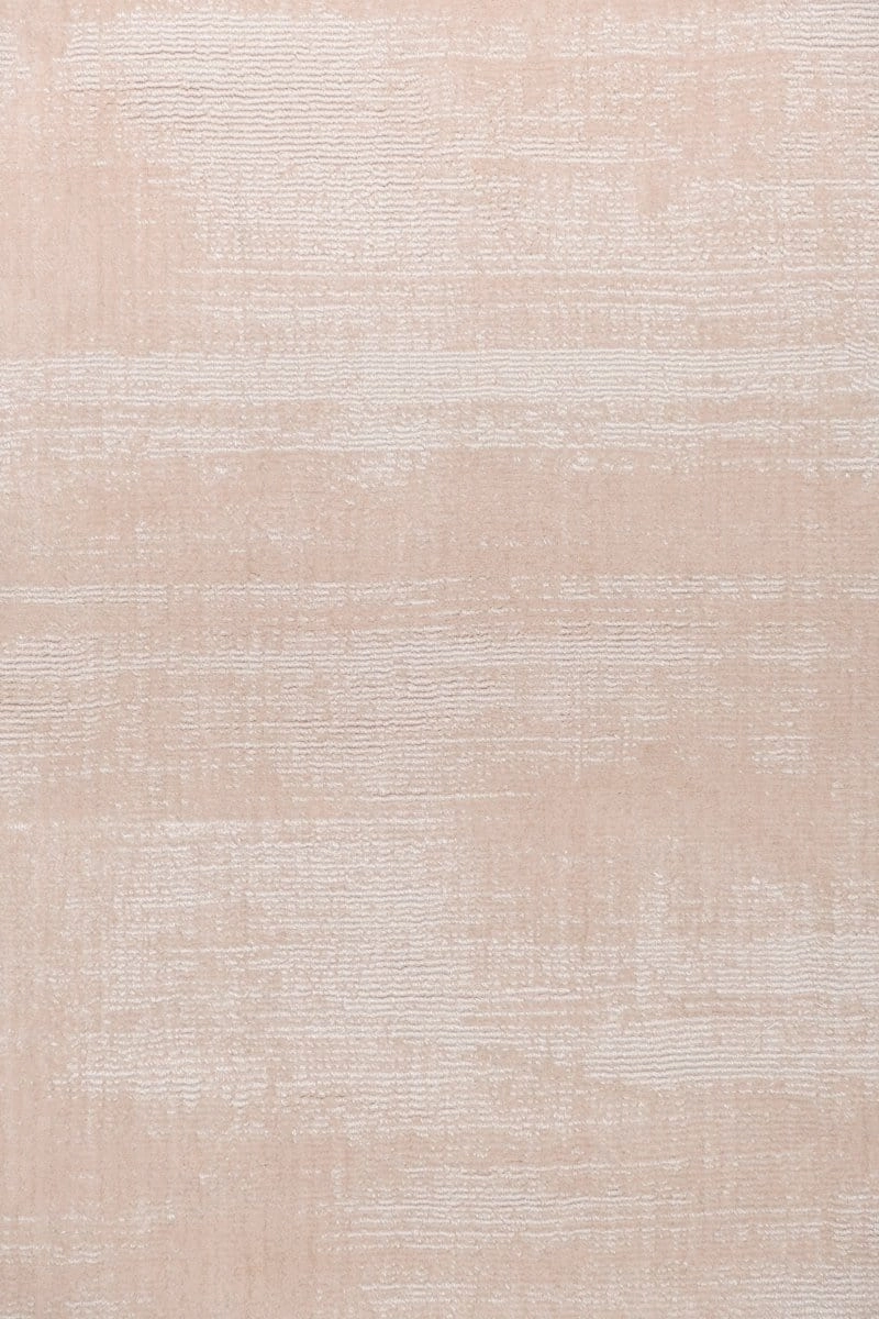 Lyla Blush Peach Distressed Viscose Rug