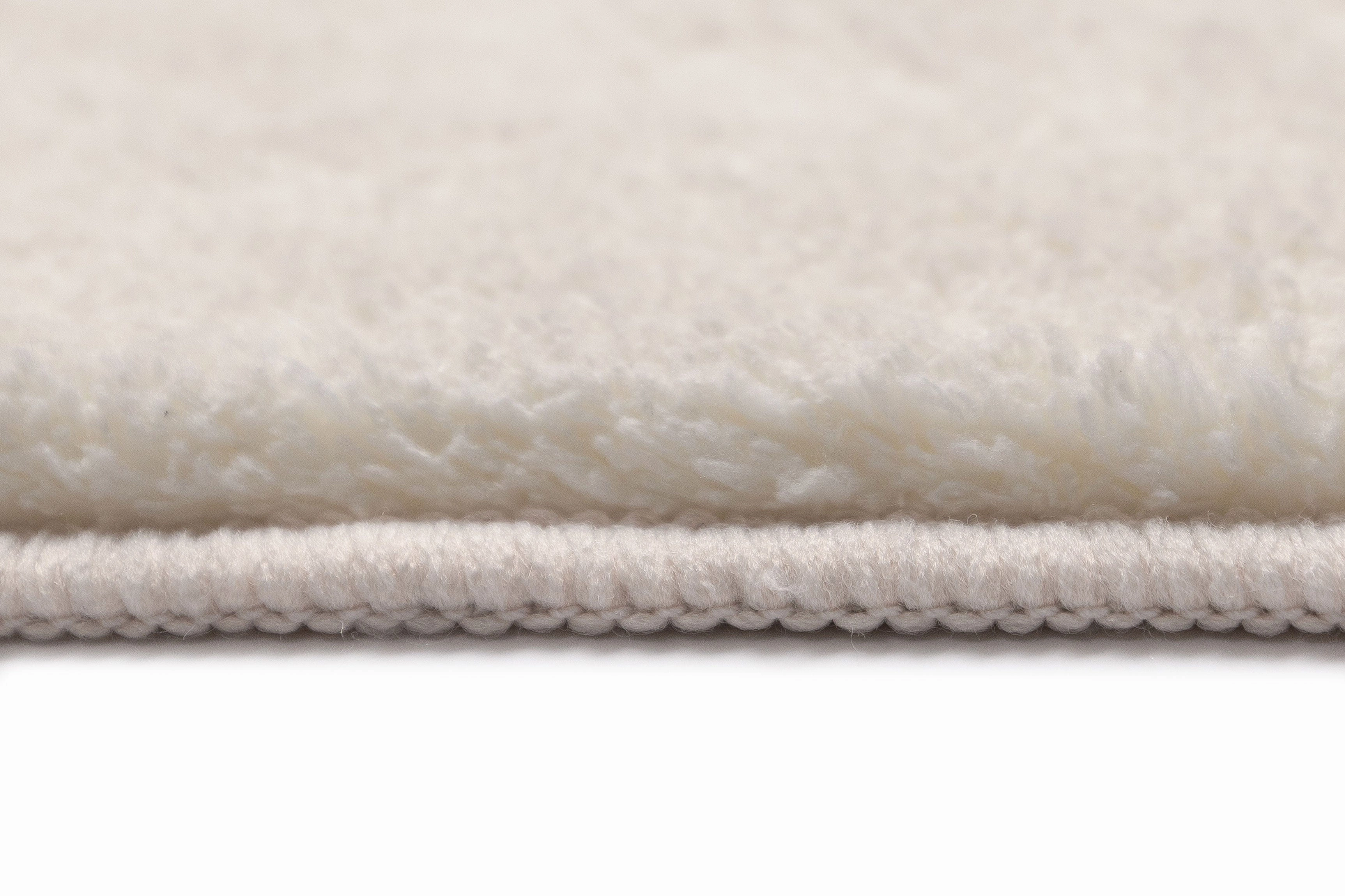Lyra Ivory and Brown Diamond Stripe Washable Rug