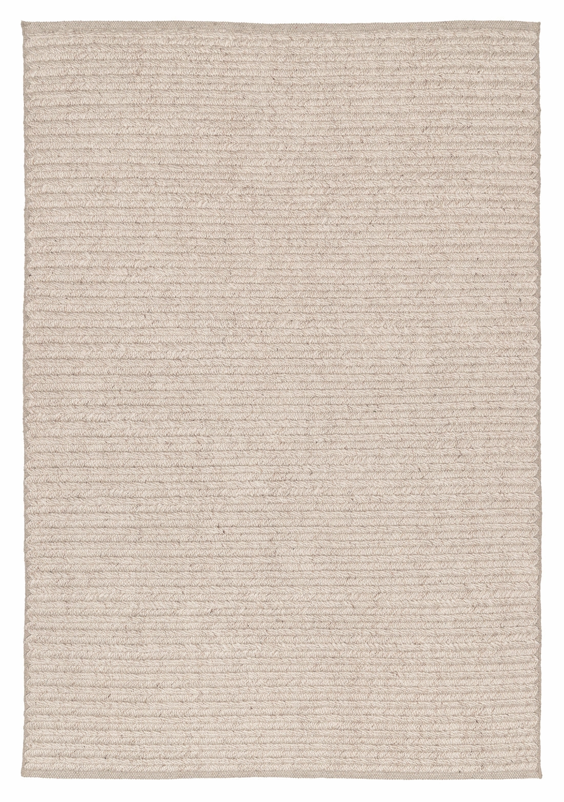 Mabel Cream and Beige Braided Rugmodern color block patchwork rug