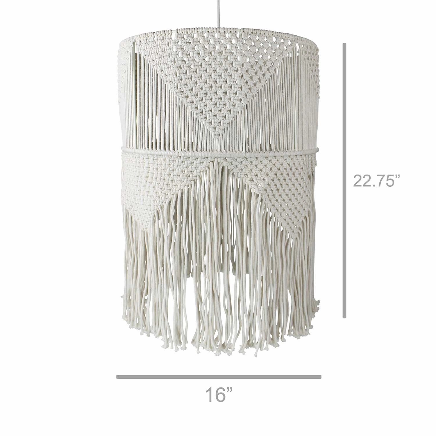 Macrame Pendant Light