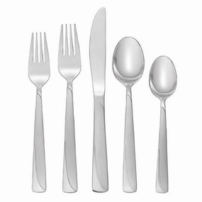 Madeline 51 Piece Flatware Set with Caddyeco-friendly bamboo fiber tableware set 