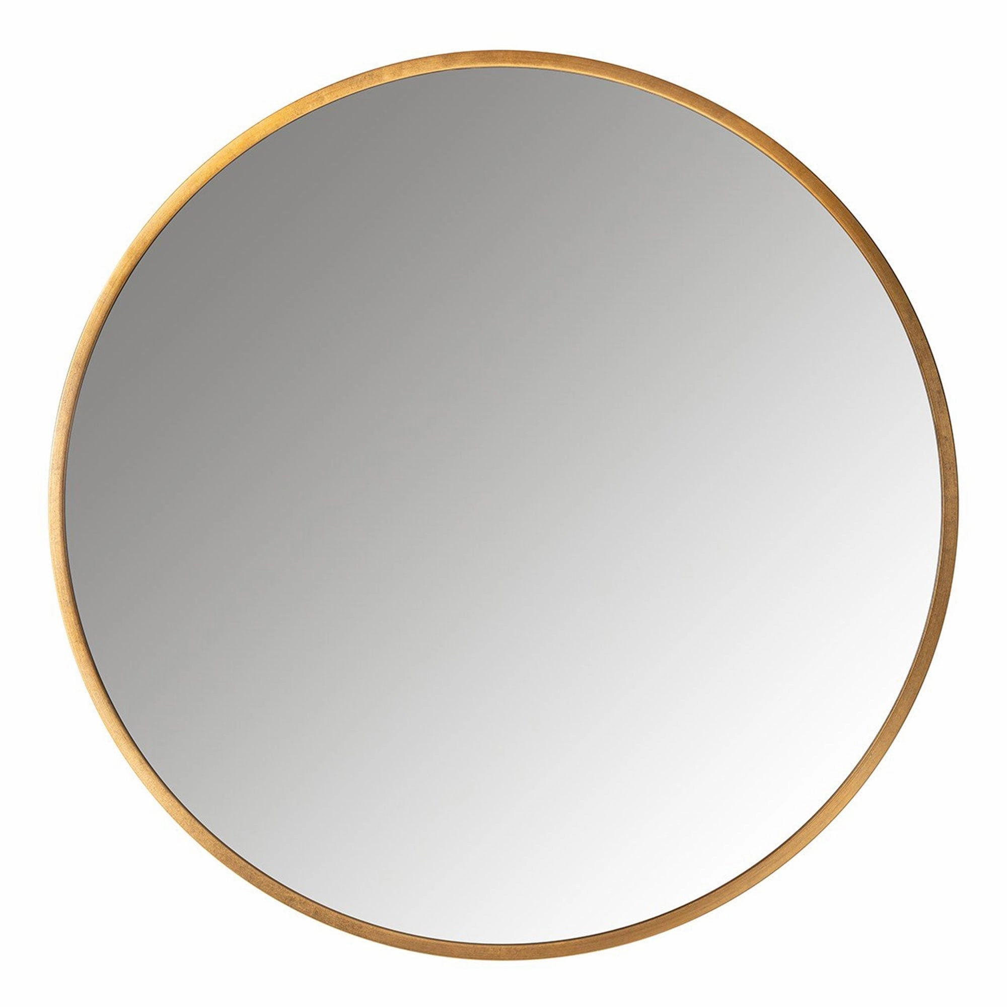 Maevy - Gold Mirrorwall mounted decorative mirror,full length dressing mirror
