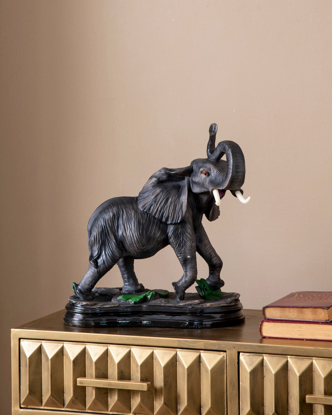 Majestic Elephant Tabletop Sculpture - Largehome decor ,wall decor 