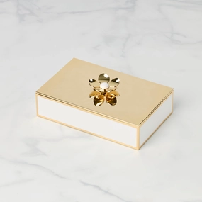 Make It Pop Gold Large Floral Boxhome decor ,wall decor 