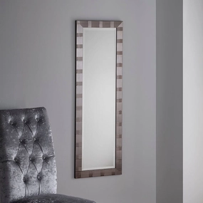 Manhattan - Silver Wall Mirrorwall mounted decorative mirror,full length dressing mirror