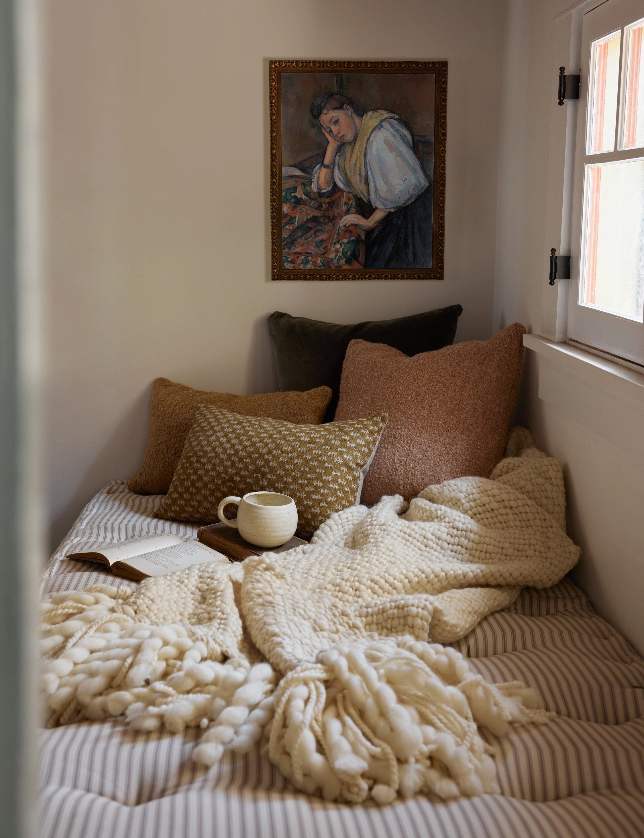 Manon Linen Boucl Pillow