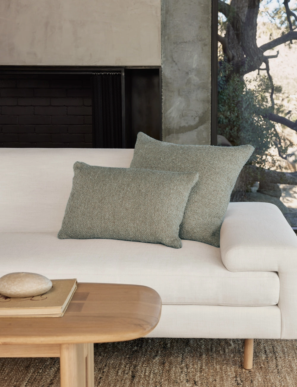 Manon Linen Boucl Pillow