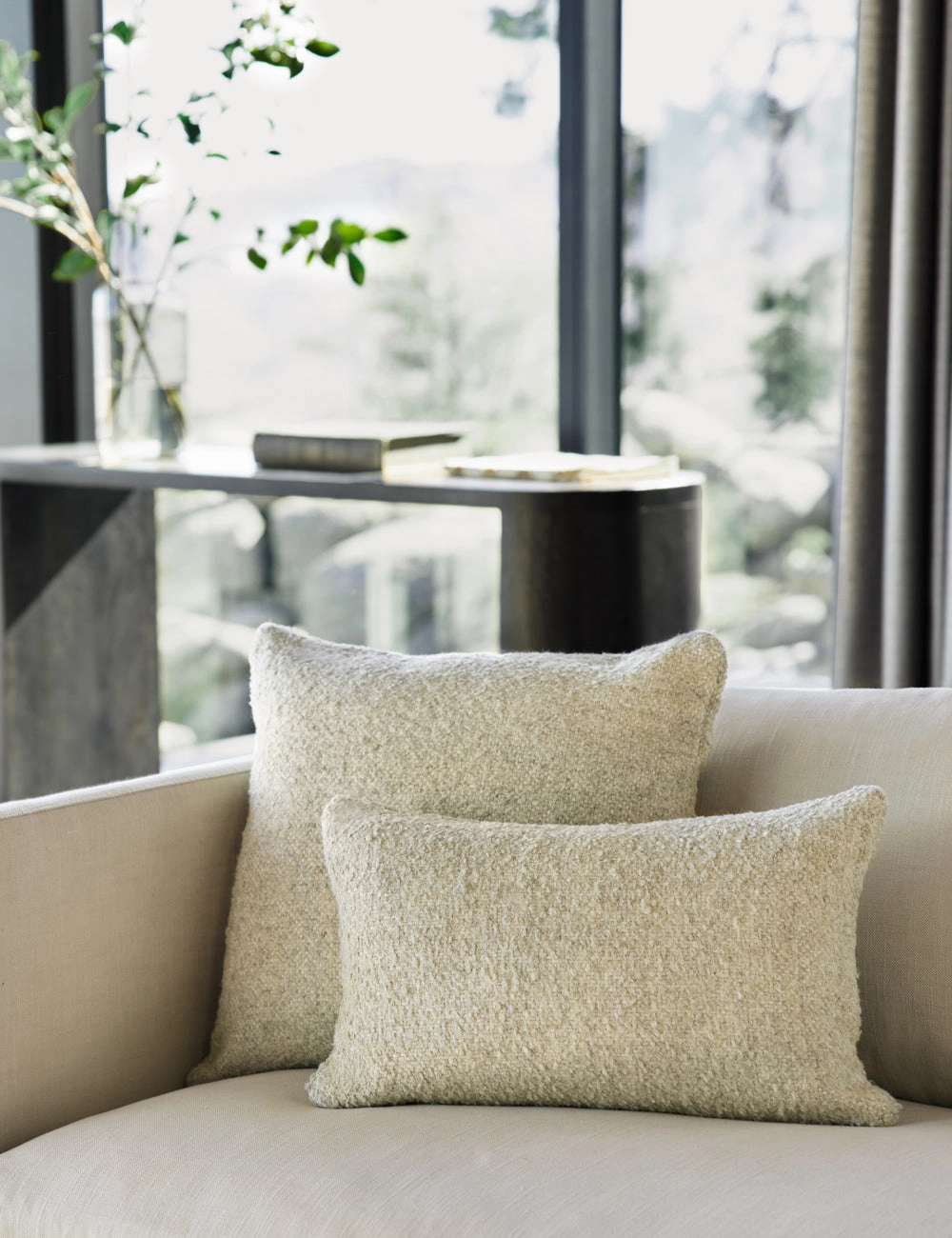 Manon Linen Boucl Pillow