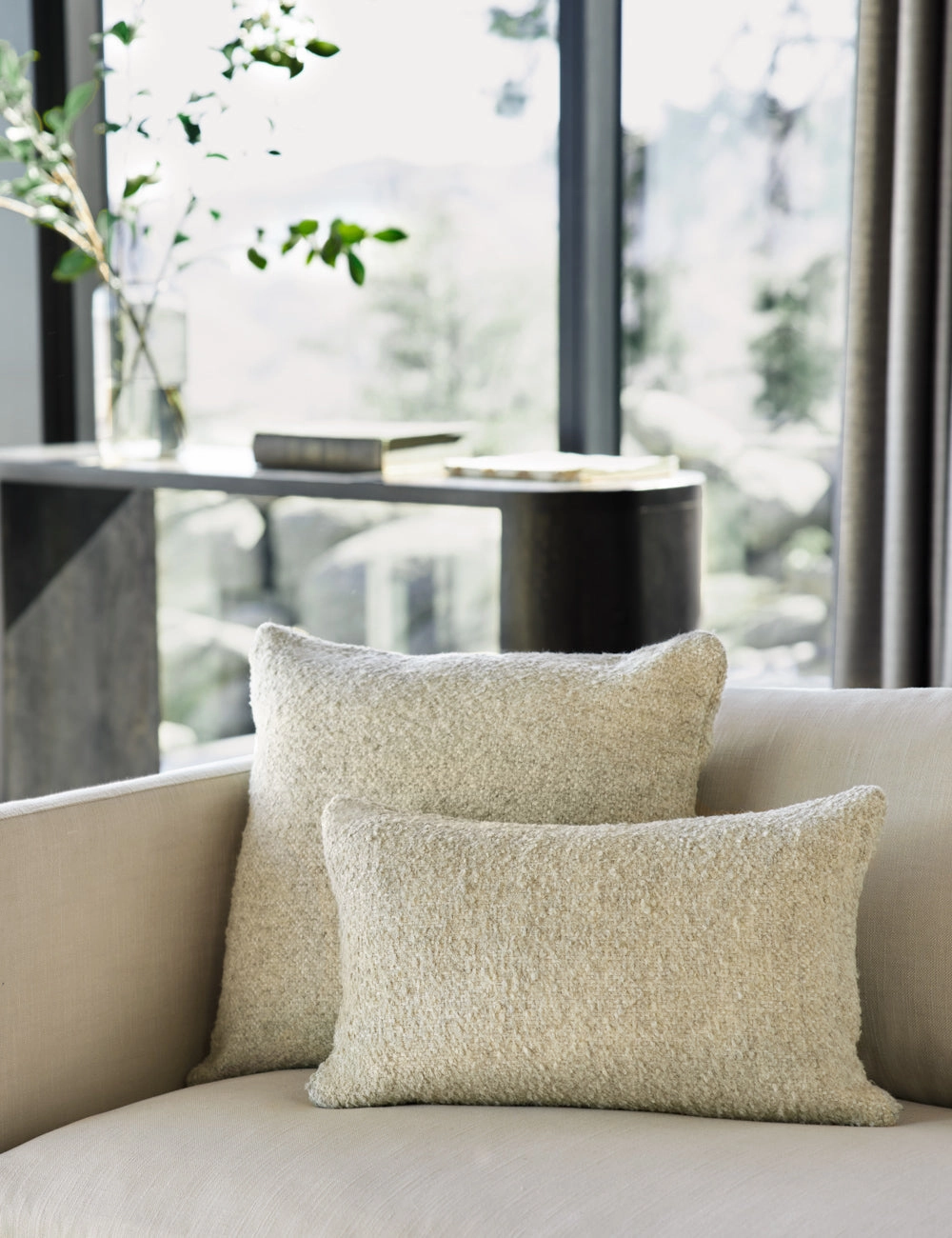 Manon Linen Boucl Pillow