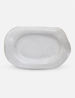 Manta Oval Platter by SINoutdoor wrought iron plant stand