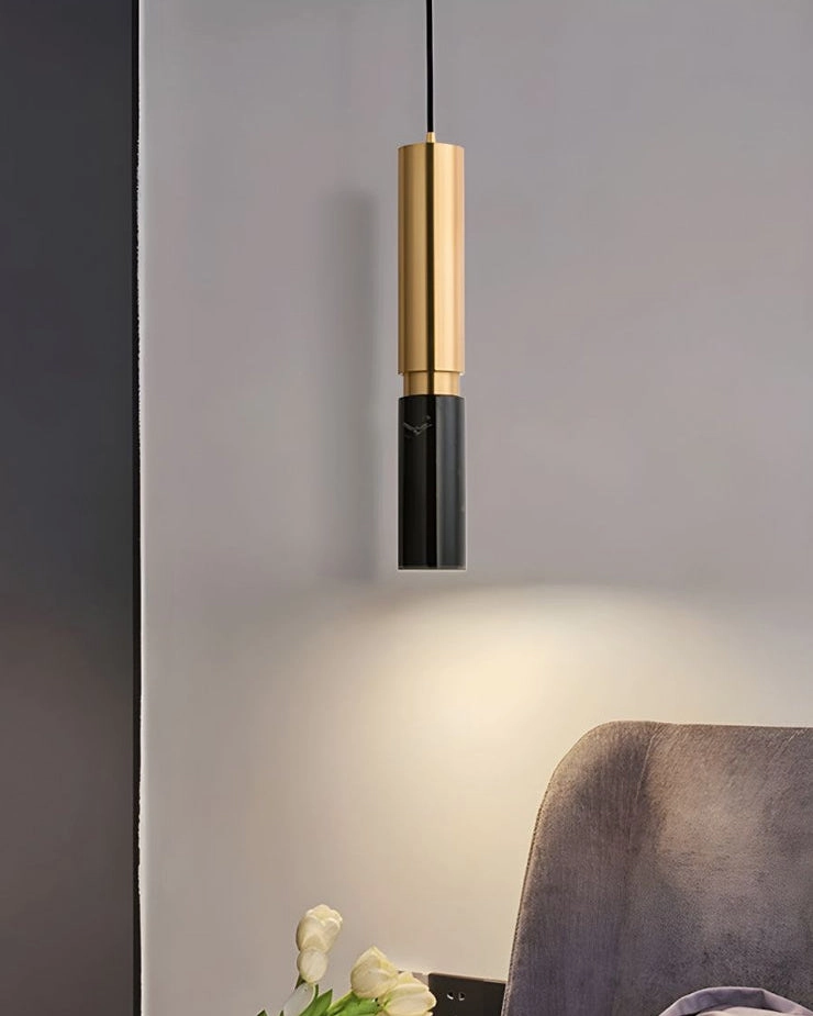 Marble Single Head Pendant Light 18 Watt - 2 Light