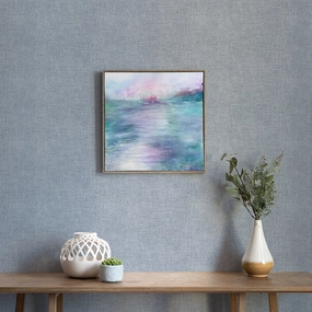 Maree Iris Framed Canvas Stonemodern home decor ,home decor for bedroom 
