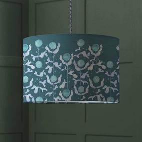 Mariani Eva Printed Lamp Shade Tealmodern home decor ,home decor for bedroom 