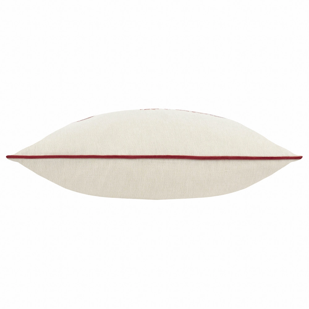 Marigold Embroidered Cushion Russet