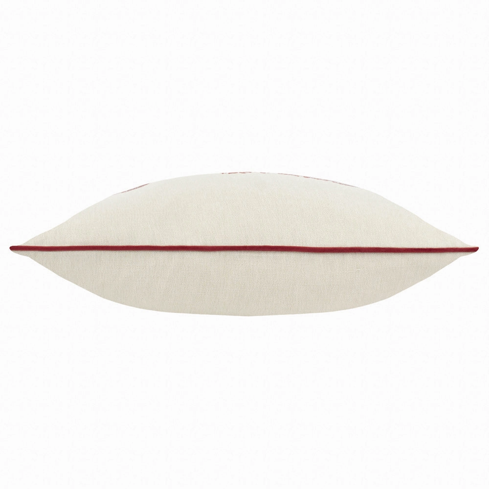 Marigold Embroidered Cushion Russet