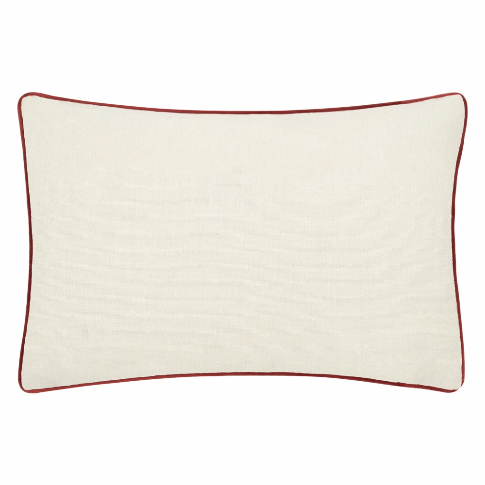 Marigold Embroidered Cushion Russet