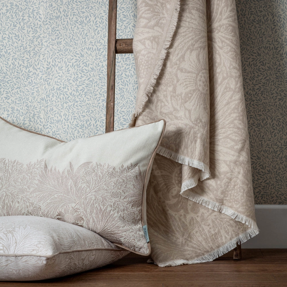 Marigold Jacquard Throw Stone