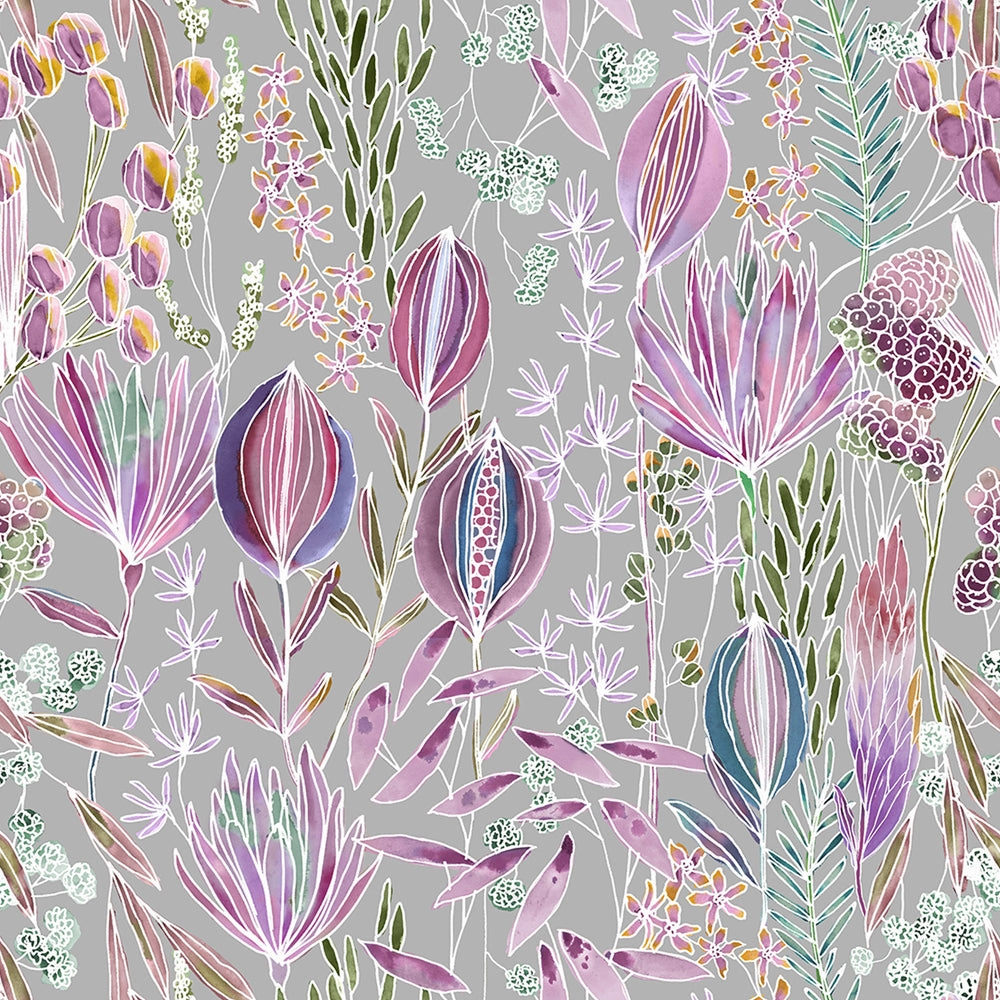 Masina Printed Cotton Made to Measure Roman Blinds Dahlia
