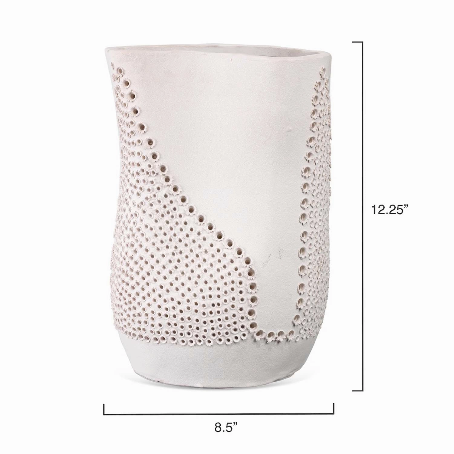 Matte White Moonride Vase