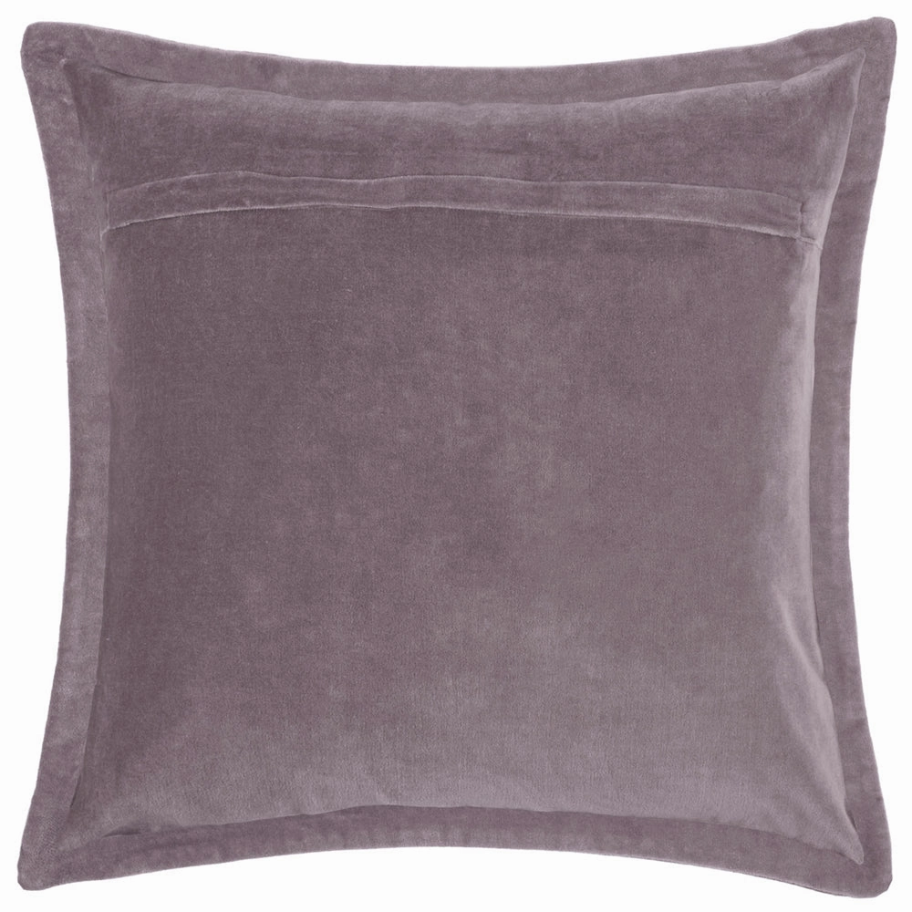 Mayura Embroidered Feather Cushion Lavender