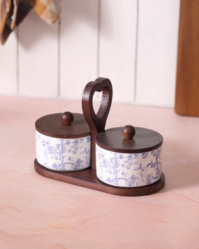 Meadow Server Set - 2 Containersmodern kitchen decor ,kitchen dinner set ,dinnerware 