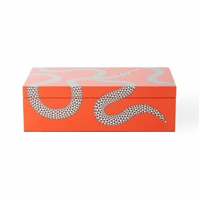 Medium Eden Lacquer Boxdecorative storage box ,stackable storage box 
