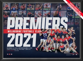 MELBOURNE DEMONS 2021 SPORTSPRINThandmade souvenirs